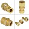Everflow 5/8" x 3/8" O.D. COMP Reducing Union Pipe Fitting; Lead Free Brass C62R-5838-NL - alternate 3